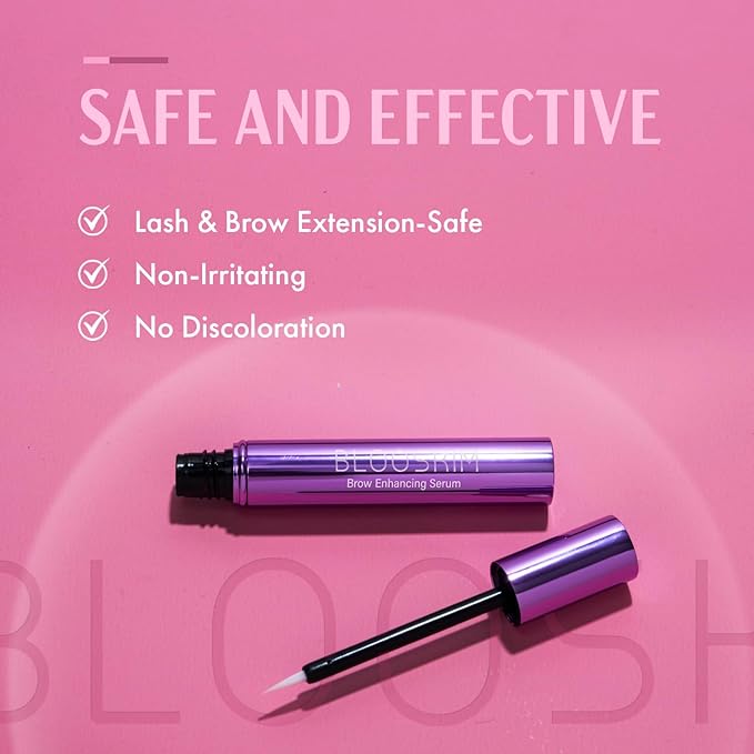 Eyebrow Growth Serum for Women & Men – Natural Brow Enhancing Serum to Grow Thicker, Fuller Brows Fast – Nourishing Eyebrow Hair Growth - 5mL