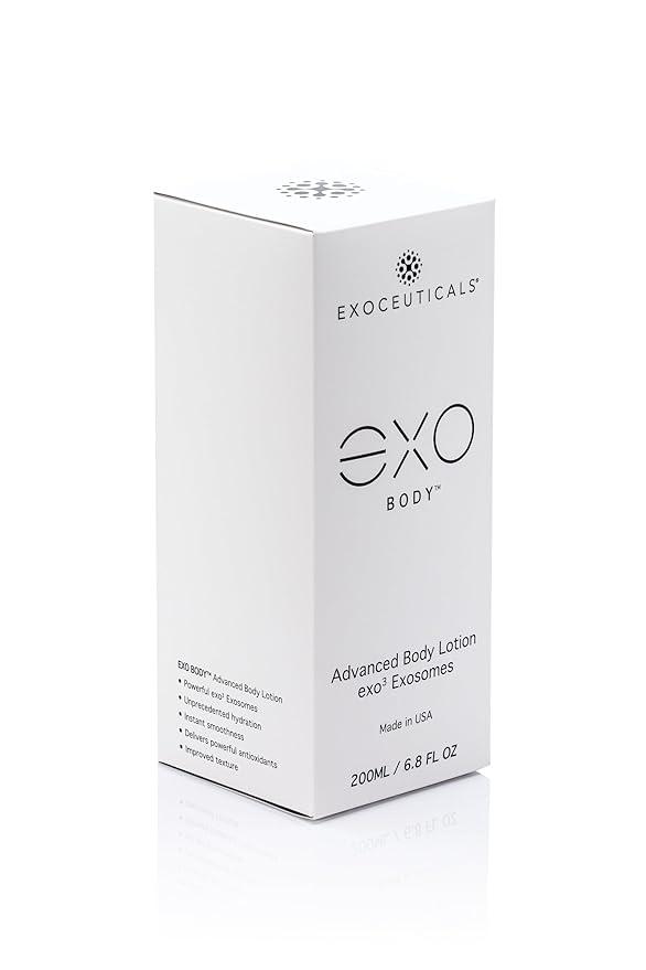 EXO BODY™ Exoceuticals Advanced Body Lotion | Unprecedented Hydration and Tone | Innovative Exosome Skin Care Solutions | 200ML (6.8 fl oz.)