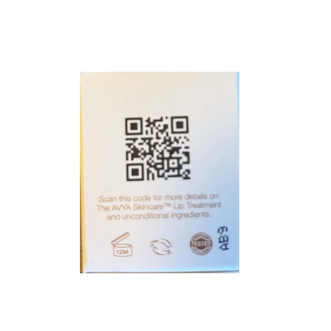 Avya Skincare Two-In-One Lip Treatment/Sugar Scrub Exfoliates and Softens Lips/Balm with Marula and Mango Moisturizes and Nourishes / .07oz