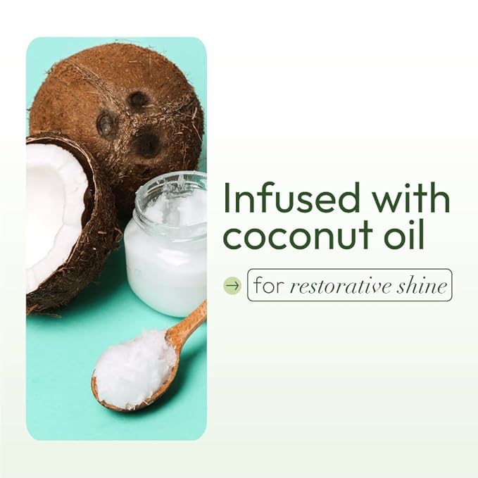 ORS Olive Oil Heat Protection Hair Serum infused with Coconut Oil for Restorative Shine - 6 ounces (Pack of 1)