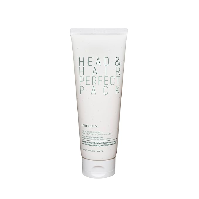 CELGEN] Head & Hair Perfect Pack, 6.76 Fl. Oz./200ml