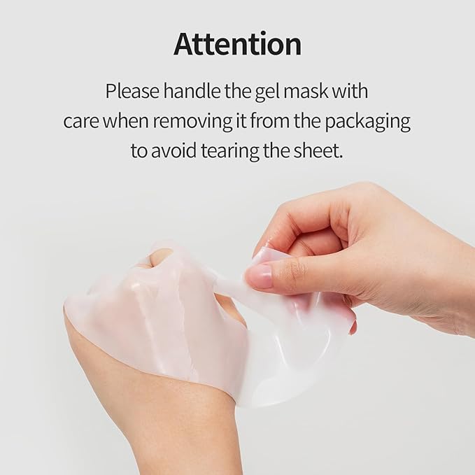 COSNORI PDRN Hydrogel Mask - Enriched Salmon DNA PDRN, Intensive Nourishing, Elasticity Boost, Firming & Moisturizing, Deep Hydration, Korean Facial Mask, 0.98 oz(28g) x 6ea