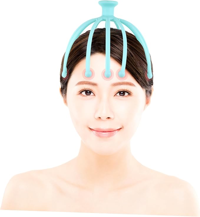 pp Massager Tool Multifunction Scalp Handheld Massage Stainless Steel Octopus