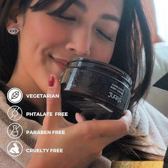Juara - Candlenut Body Creme | Moisturizing Lotion | Dry Skin Hydration | Skin, Hands & Feet Cream | Soothing Skincare Balm | Cruelty Free, Paraben & Sulfate Free, Vegetarian | 7.5 oz (2-Pack)