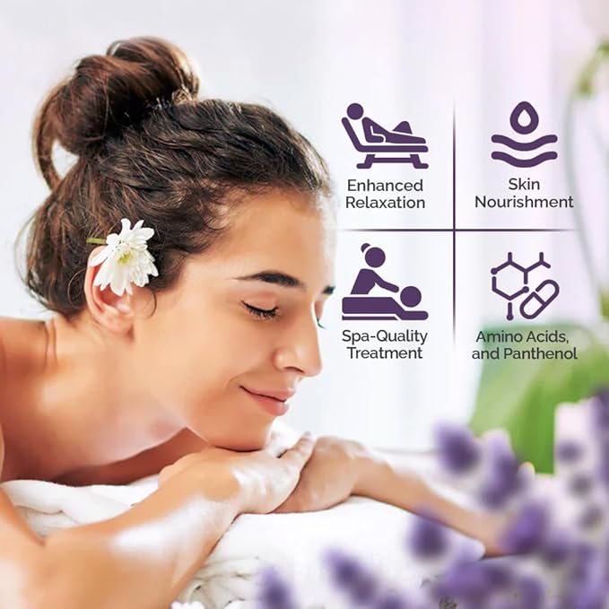 PRONAIL - Healing Therapy Massage Lotion - Professional Pedicure, Body and Hot Oil Manicure, Infused with Natural Oils, Vitamins, Panthenol and Amino Acids (Lavender, 1 Gallon)