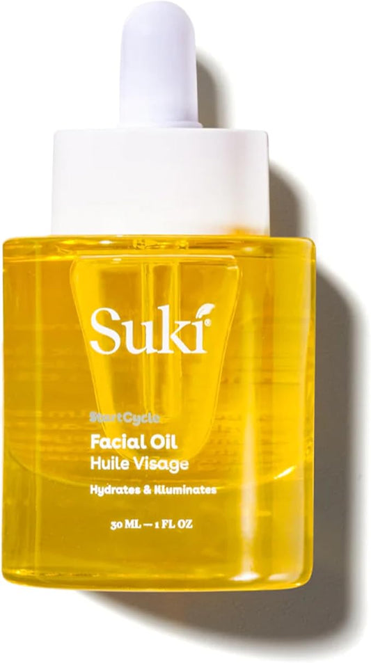 Suki Skincare Nourishing Facial Oil - With Sunflower, Safflower, Grape Seed Oils - Deeply Hydrates & Nourishes Dry Skin In Need - 15 ml