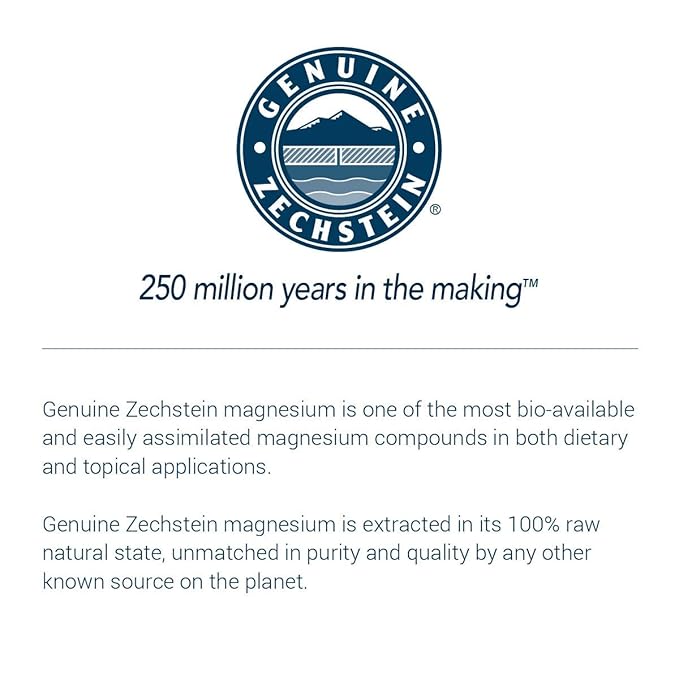 Ancient Minerals Magnesium Oil Refill Bottle, high Concentration Topical Genuine Zechstein Magnesium Chloride Topical Magnesium (33oz)