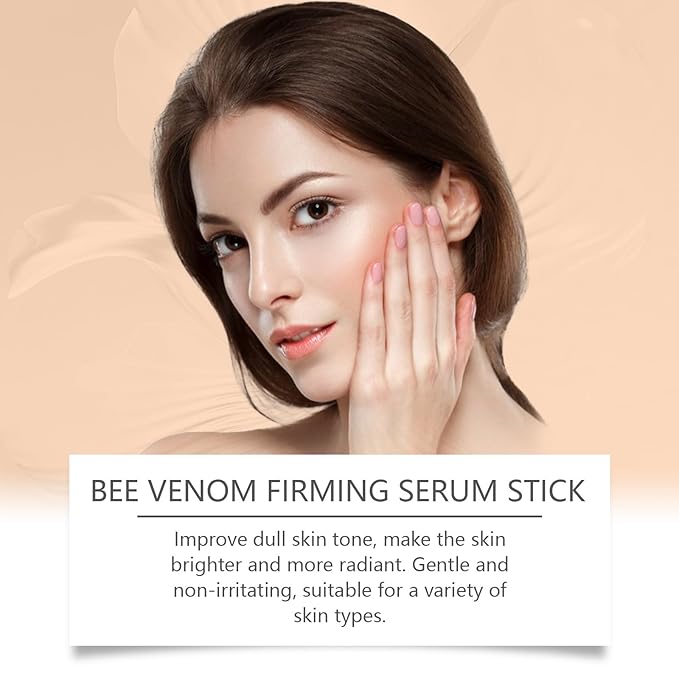 Bee Venom Firming Serum Stick - Advanced Anti-Wrinkle Lifting Cream,Deep Hydration,Restores Skin Elasticity,Suitable for All Skin Types(1pcs)