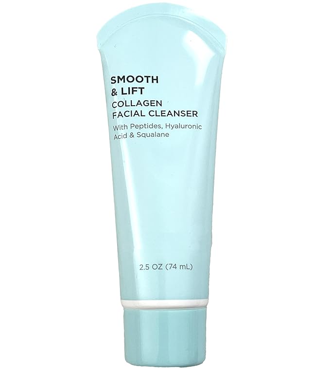Collagen Face Cleanser, With Peptides, Hyaluronic Acid & Squalane