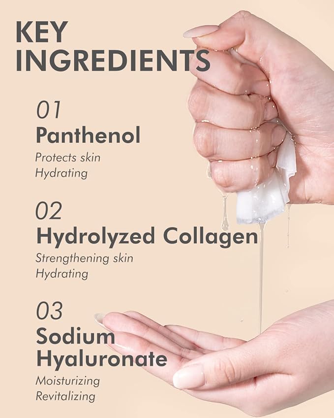 DERMAL 48 Combo Pack Collagen Essence Korean Face Mask - Hydrating and Soothing Facial Mask with Panthenol - Hypoallergenic Self Care Sheet Mask for All Skin Types - Natural Home Spa Treatment Mask