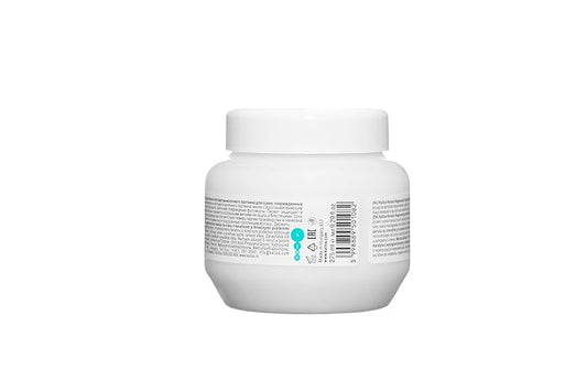 Kallos KJMN Keratin Regenerating Hair Mask with keratin and milk protein for dry, damaged and chemically treated hair 275 ml - 9,3 Fl Oz