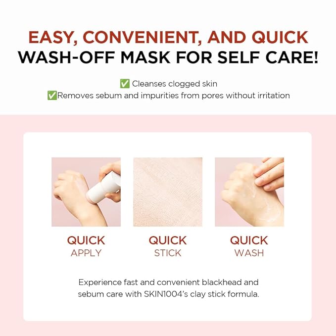 SKIN1004 Madagascar Centella Poremizing Quick Clay Stick Mask 27g