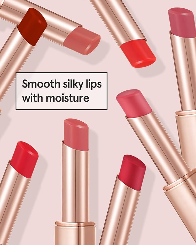 ATHÉ Authentic Airy Lip Balm 06 HAZE, Korean Vegan Color Lip Blam, Flake-Free Slim Fit Lips, Silky Powdery Finish & Air-like Blurring with Vibrant Colors, 0.11oz.