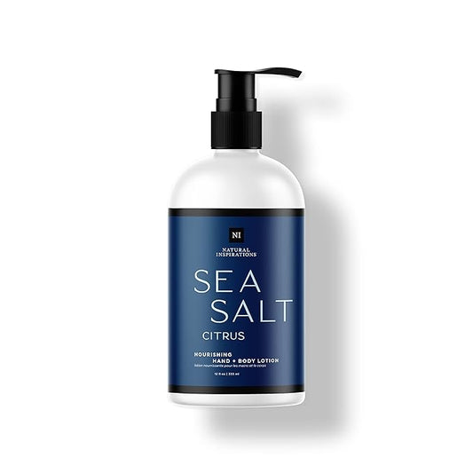 Natural Inspirations Sea Salt Citrus Nourishing Hand + Body Lotion 12oz