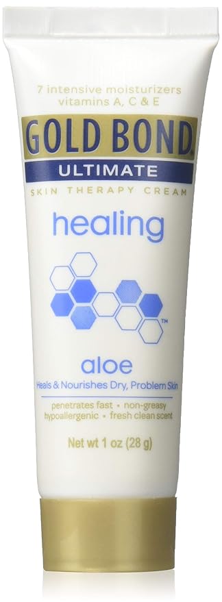GOLD BOND ULTIMATE Healing Skin Therapy Lotion Aloe, 1 Oz (Pack of 2)
