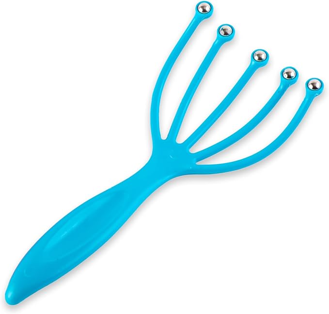 Head Massager - Portable Head Scratcher Massager Whisk - Manual Scalp Massagers for Deep Relaxation from Stress - Tickler Scalp Scratcher for Office, Home SPA