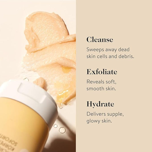 goop Beauty Microderm Body Polish 2-Pack | Exfoliating Scrub & Foaming Cleanser