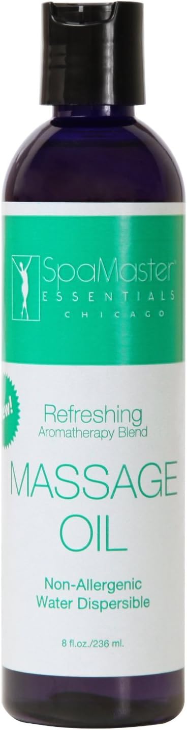 Master Massage Refreshing Blend Aromatherapy Oil Refresh Your Spirits 8ozper Bottle, 1count