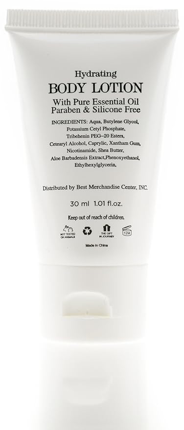 Landscape Series Hotel Toiletries Amenities Travel Size Lotion 1.0 Fl Oz/30ml, Individually Wrapped 50 Tubes per Box | Travel Size Toiletries | Hotel Toiletries in Bulk