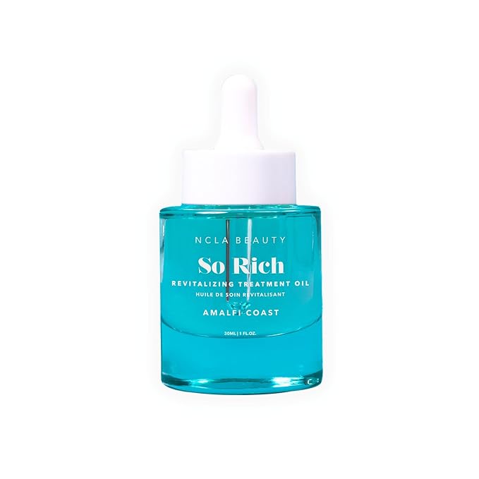 NCLA - So Rich Revitalizing Treatment Oil | Nutrient-Rich, Hydrating, Calming, Moisturizing | Multi-Purpose, Safe for Daily Use (Amalfi Coast) 30 mL / 1 fl oz