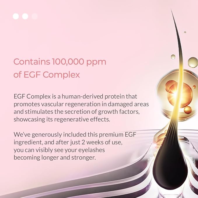 Blooming Eyelash Serum 0.25oz(7.5ml) | Enhancing Eyelash Length & Thickness | Suitable for Eyebrows and Scalp Use