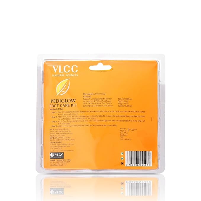 VLCC Pedi Glow Foot Care Kit(295gm)
