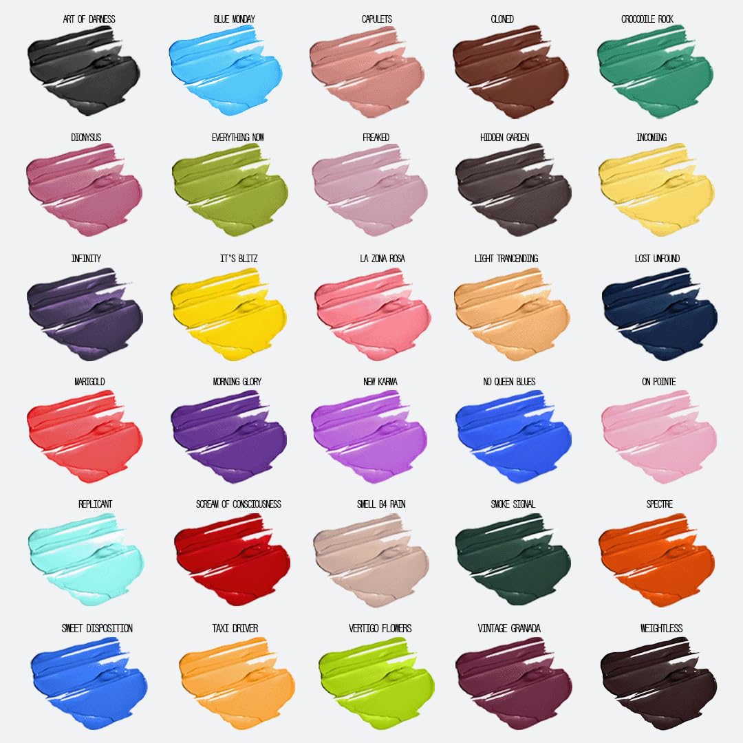 about-face Matte Fluid Eye Paint Art of Darkness – High-Pigment Liquid Eyeshadow, Long-Lasting, No-Budge Matte Finish, Vegan & Cruelty-Free (Matte Black)