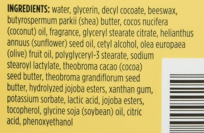 Burt's Bees Butter Body Lotion for Dry Skin with Cocoa & Cupuau, 12 Oz (Package May Vary) (Pack of 4)