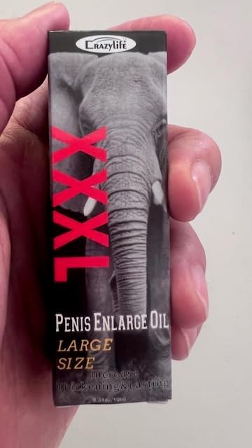 Massage Oil Enlargement Oil Increase Enlarge Gel Thicker Longer Stronger Large Size Enlarger Cream BLSEX for Men (F396-XXXL Large Size Oil)