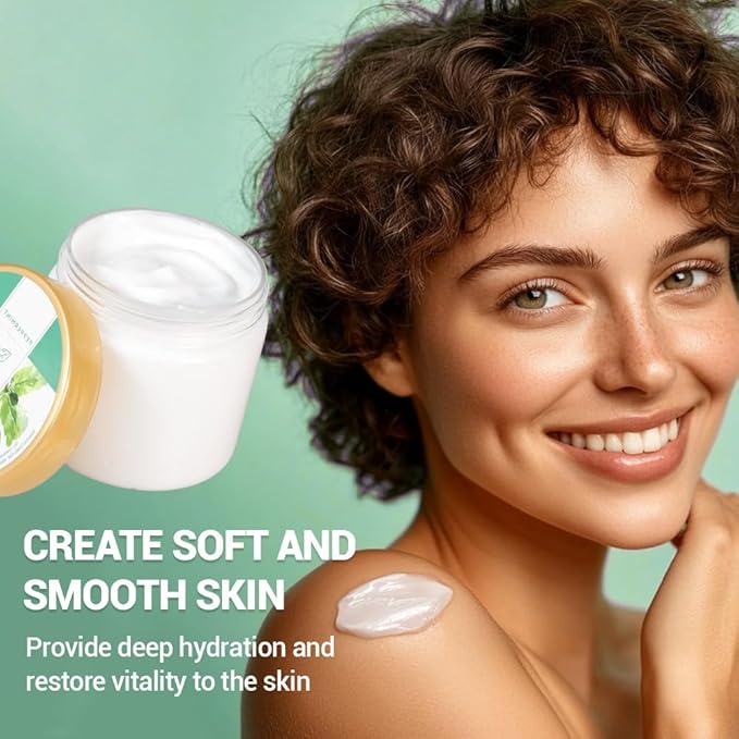 Princess Belle Peppermint Lotion, Shea Butter Body Lotion for Women and Men Dry Skin, Deep Moisturizing, Hydrating and Softening, Smell Good, 200ml(6.8floz)