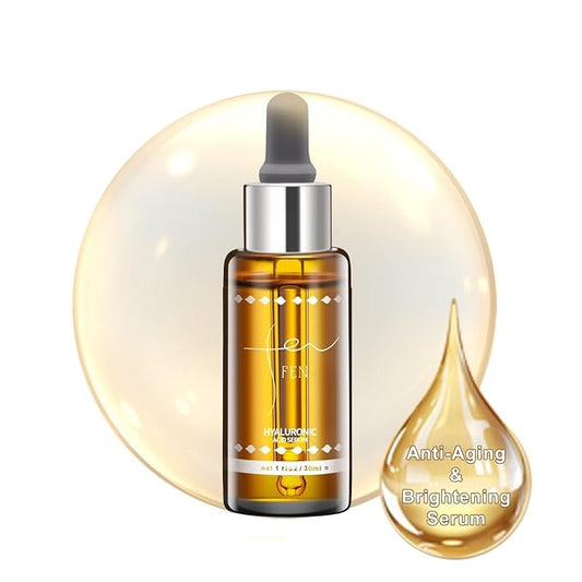 85% Hyaluronic Acid Serum – Deep Hydration & Anti-Aging Moisturizer, Lightweight & Fast-Absorbing, Enriched with B5,Aloe & Chamomile for Plump, Radiant, Glass Skin – 30ml / 1oz