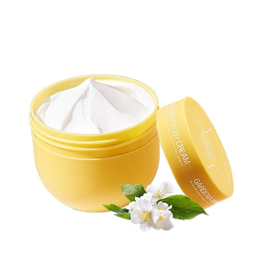 Moisture Good Night Body Cream, Daily Moisturizing Face & Body Lotion for Dry Skin, Rough Skin | | Gardenia & Niacinamide Moisturizer | Gentle Day and Night Body Cream For Women