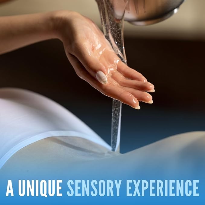 Japanese Nuru Massage Therapy Gel | Aloe Vera, Seaweed, Green Tea, Liquorice, & Vitamin B5 | 33.81 fl oz