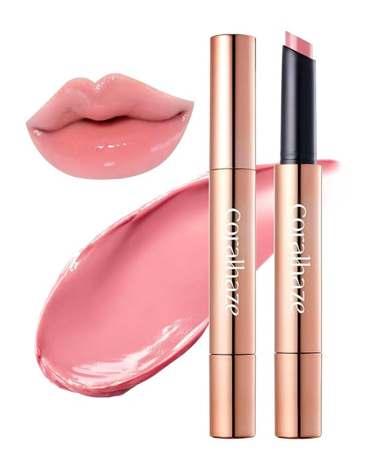 Volumizing Lip Fondue 01 Naive 2g, 3-in-1 Melting Balm for Hydrating Lip Care, Plumping Volume and High-Gloss Water Glow, Infused with Rosehip Oil for Longlasting Moisture, Korean Makeup