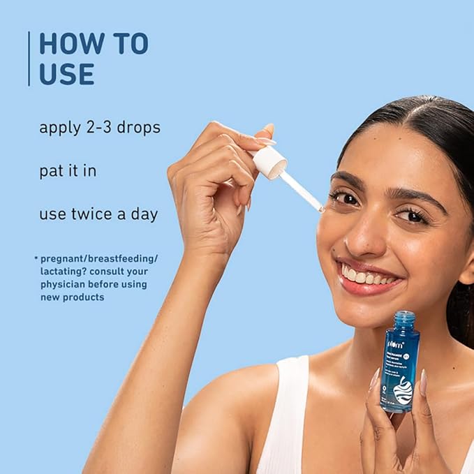 Plum 5% Niacinamide Face Serum for Clear & Bright Skin | with Rice Water | Provides Clear, Glowing & Brightening Skin | Lightweight & Beginner Friendly Serum for Women & Men | All Skin Types | 1 fl oz