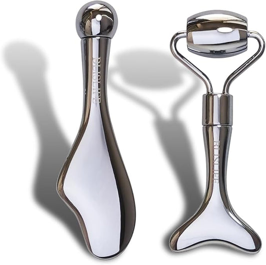 Eye Massage Roller Set,Quickly Reduces Eye Puffiness, Minimizes Wrinkles, Fine Lines and Dark Circles.