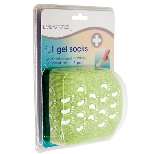 Moisturize Soften Repair Cracked Skin Treatment Moisturizing Full Gel Gloves Jojoba Oil Vitamin E Spa Magenta 1Pair