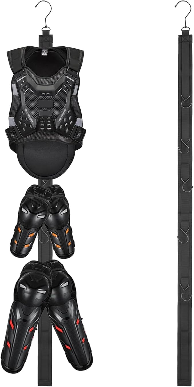 6 PACK Hockey Drying Rack with Storage Bag,Hockey Equipment Gear Drying Rack, Sports Gear Organizer Hanging Straps,Ice Goalie Hockey Gifts For Boys Football Baseball Catcher.Outdoor Camping Must Have