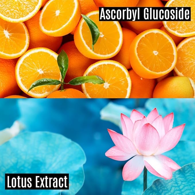 Leaders Mediu Amino Brightening & Clearing Facial Sheet Mask | Vitamin C, Lotus Extract for Acne Scars, Hyperpigmentation, Dark Spots, Even Skin Tone (10 Sheets)