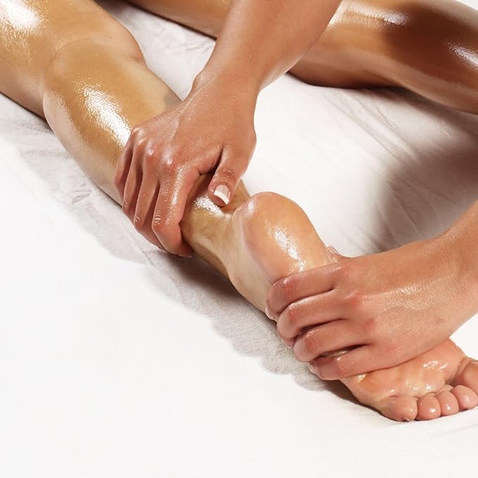 Master Massage - Organic, Unscented, Vitamin-Rich and Water-Soluble Massage Lotion - 4 Gallon Bottle Per Pack