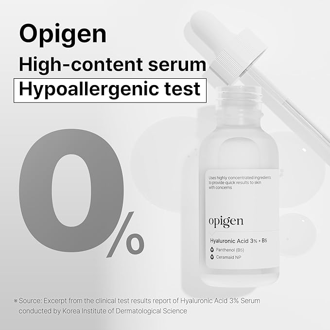 Hyaluronic Acid 3% + B5 Serum for Face with Panthenol, Ceramide, Intense Hydration, facial moisturizer, Visibly Plumped Skin 1oz Korean Skin Care