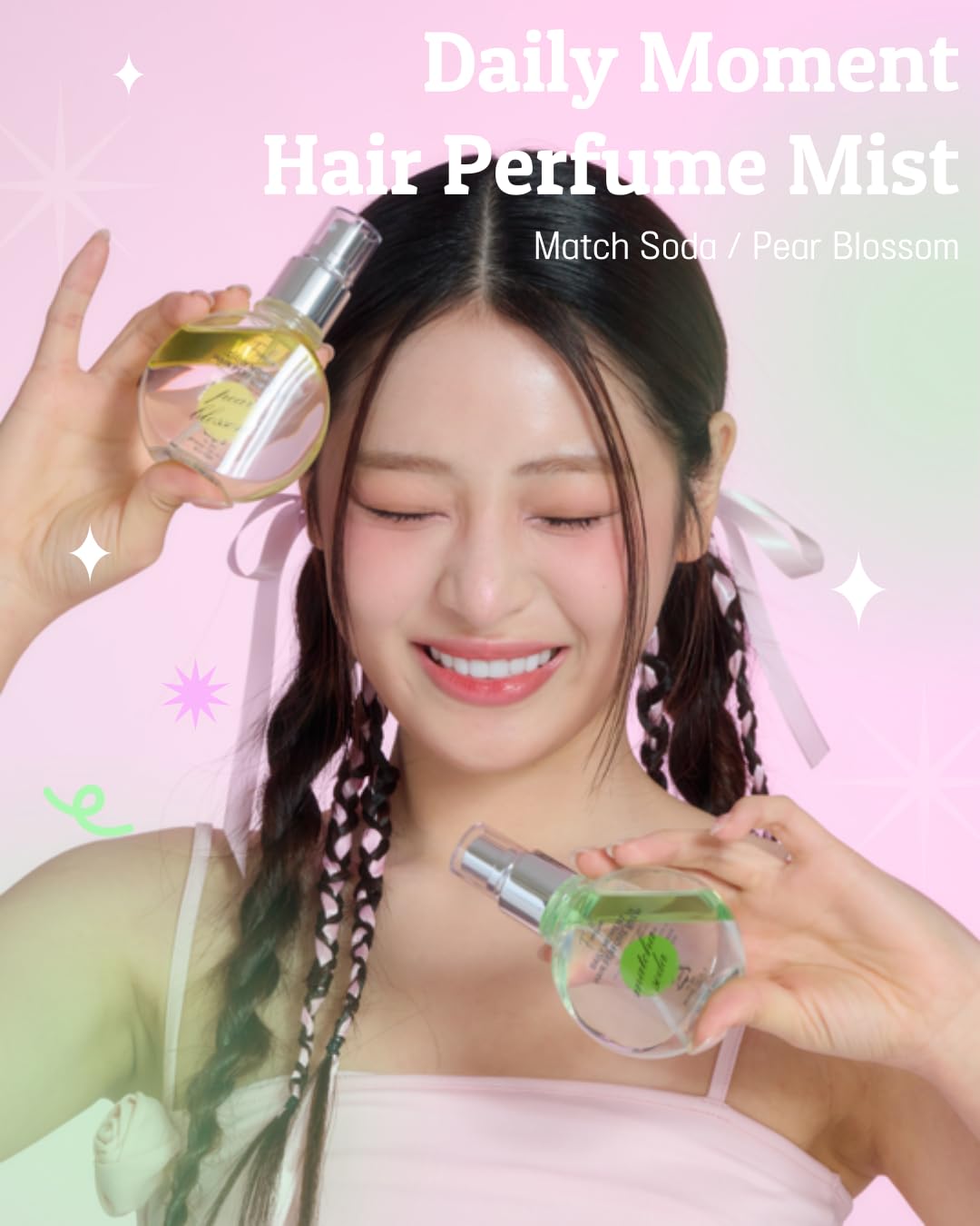 Daily Moment Hair Perfume Mist 100ml/3.38 fl.oz. (Matcha Soda Scent)