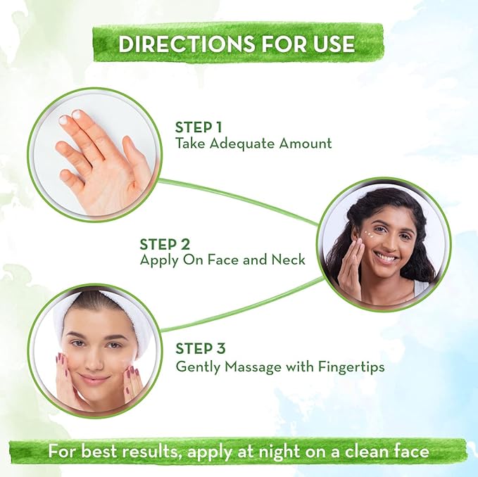 Mamaearth Vitamin C Night Cream for Skin Illumination | Helps Reduce Spots & Replenishes Lost Radiance | Enhances Collagen with Gotu Kola | 1.76 Oz (50g)