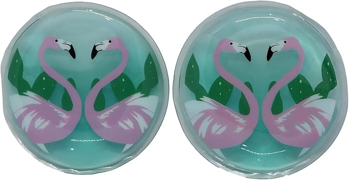 HOT & COLD EYE PADS (FLAMINGO)