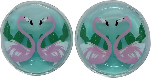 HOT & COLD EYE PADS (FLAMINGO)
