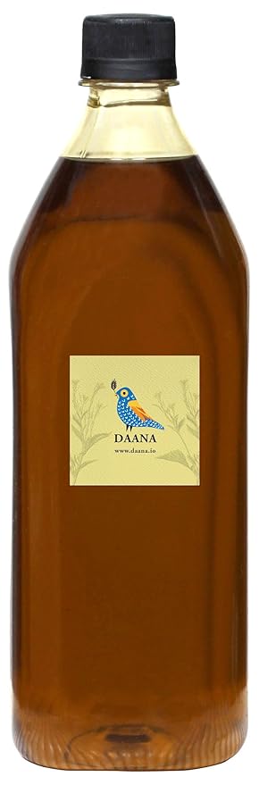 DAANA Mustard Oil for Skin: Certified USDA Organic, Extra Virgin, Cold Pressed (Fl Oz)