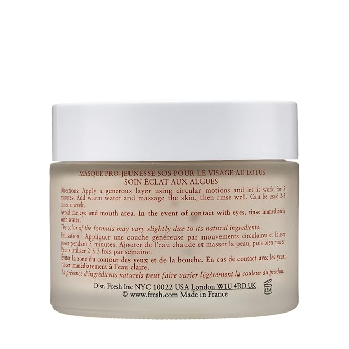 fresh Lotus Youth Preserve Rescue Mask 3.3 oz/ 100 mL