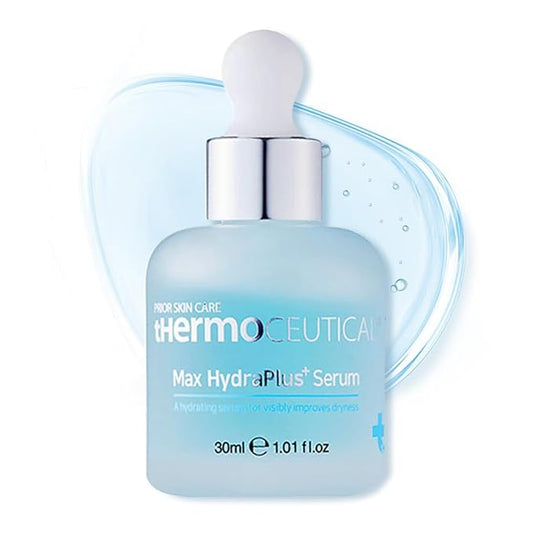 tHermoCEUTICAL Max HydraPlus+ Serum - Centella Asiatica for Face, Anti-Aging Serum with Hyaluronic Acid, Intense Hydration Moisture Formula, Enhanced Moisture Absorption, 1.01 fl. oz