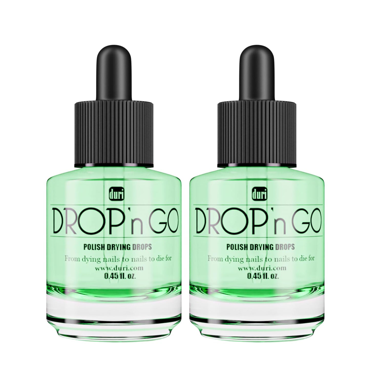 Duri Cosmetics, Drop'n Go Quick Dry Nail Drops (Drop'n Go (Pack of 2))