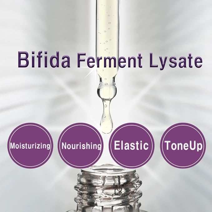 Bifida Ferment Lysate 82.67% Facial All in One Essence Violet Bottle Nourishing Elastic Toneup Brightening